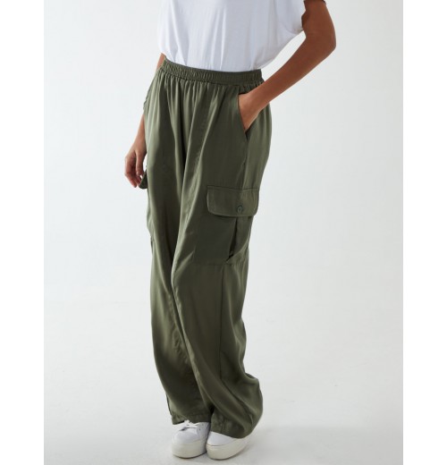 Wide Leg Cargo Trouser