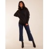 Oversized Roll Neck Batwing Jumper