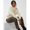 Leopard Print Flared Pants