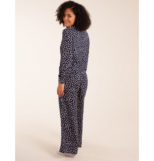 Polka Dot Oversized Shirt & Trouser Set