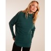 Oversized Roll Neck Batwing Jumper